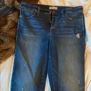 Madewell 10’ high rise skinny